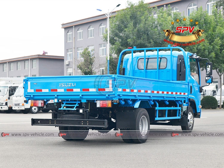 ISUZU NPR Cargo Hauling Lorry - Rear Right Side